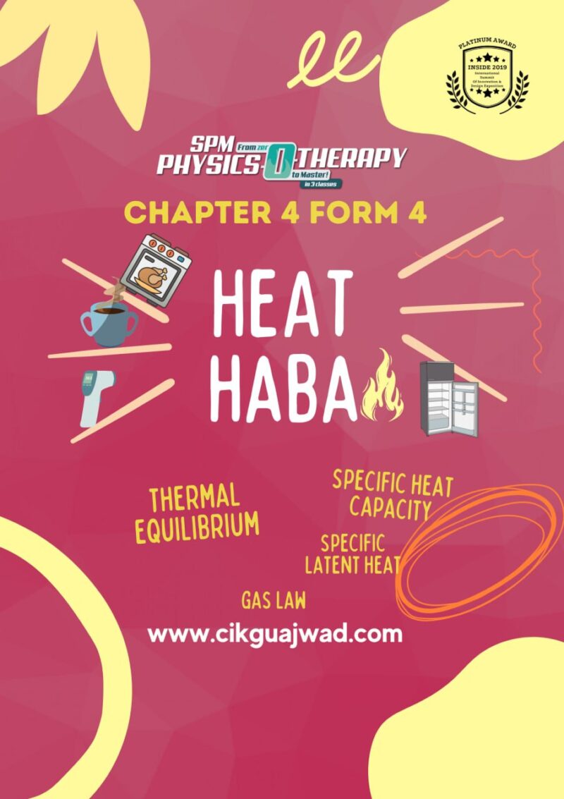 Buku Heat Fizik (chapter 4 form 4) -Cikgu Ajwad