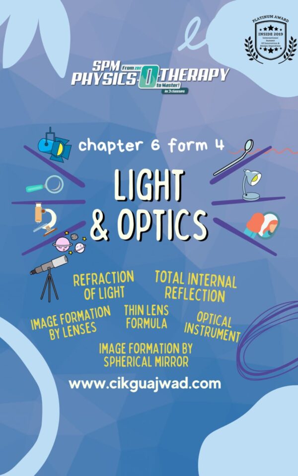 Buku Light & Optics Fizik (chapter 6 form 4) -Cikgu Ajwad