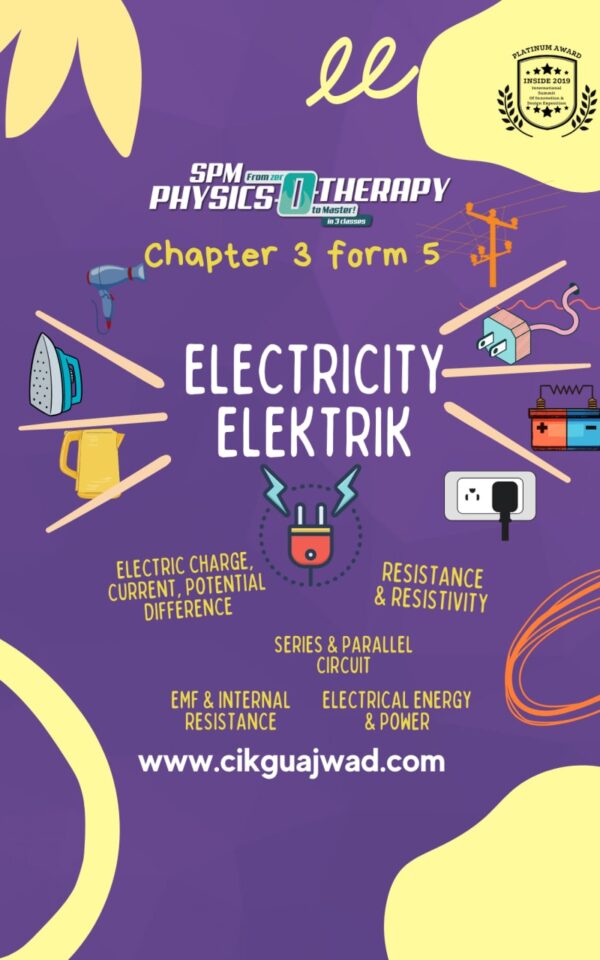 Buku Electricity Fizik (chapter 3 form 5) -Cikgu Ajwad