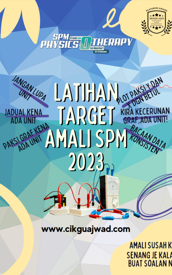 Buku Latihan Target Amali SPM 2023 -Cikgu Ajwad